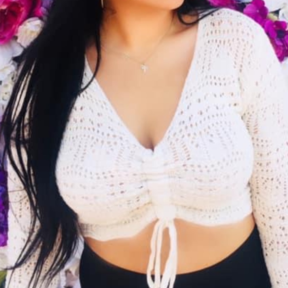 Crochet long sleeve